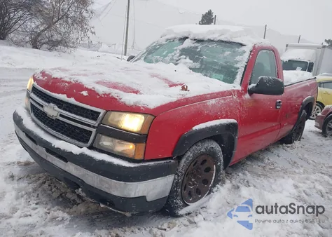 2007 Chevrolet Silverado 1500 Classic Work Truck из США, поврежденный, VIN 3GCEC14X77G255714
